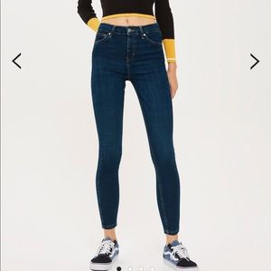 Topshop Petite Indigo Jamie Jeans